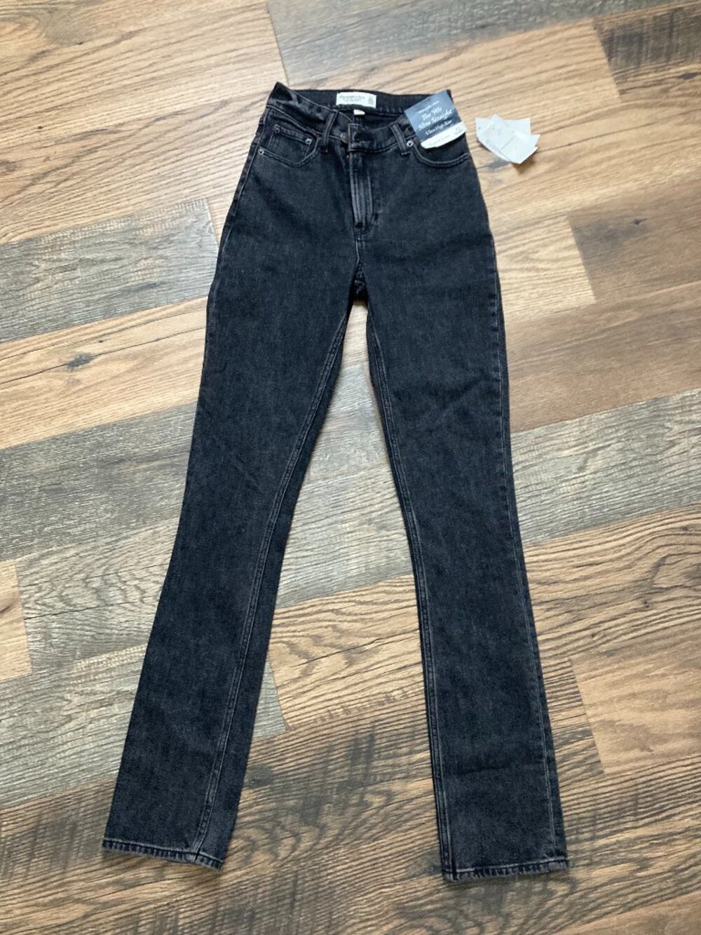Abercrombie & Fitch The 90s Slim Straight Ultra High Rise Jeans Size 23 Long L32